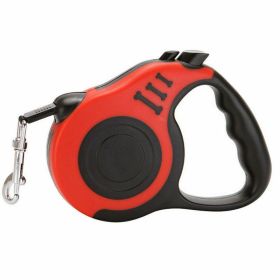 Automatic Retractable Dog Leash Pet Collar Automatic Walking Lead FreeLeash (Length: 5m, Color: Red)